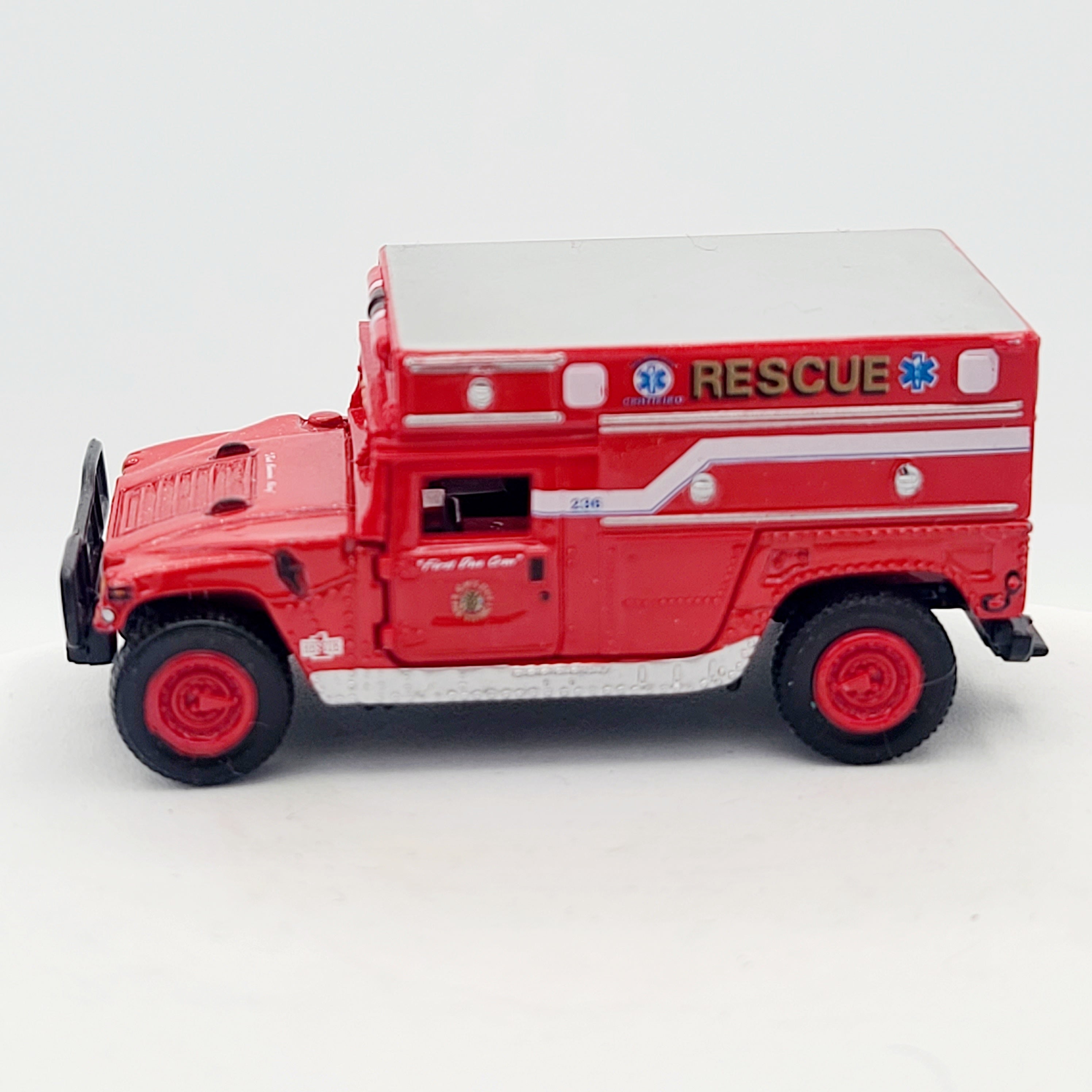 Johnny Lightning Atlantic Beach Rescue Hummer (1999 Hummer Series)